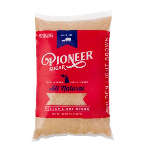 Sugar - Light Brown 12/2 lb Poly