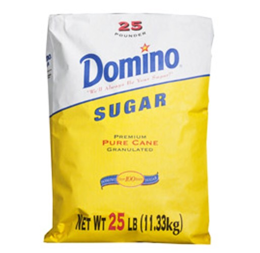 Sugar - White Cane Domino 25 lb