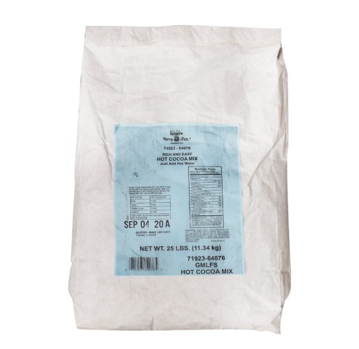 Drink Mix - Hot Cocoa 25 lb
