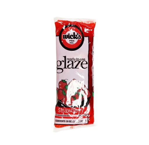 Glaze - Strawberry Wick's 1 lb