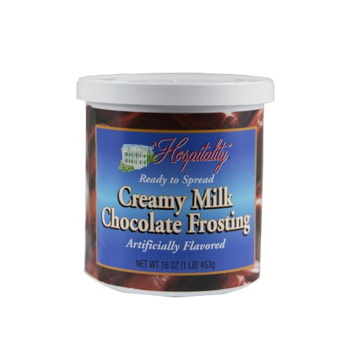 Frosting - Chocolate RTE 8/16 oz Hospy