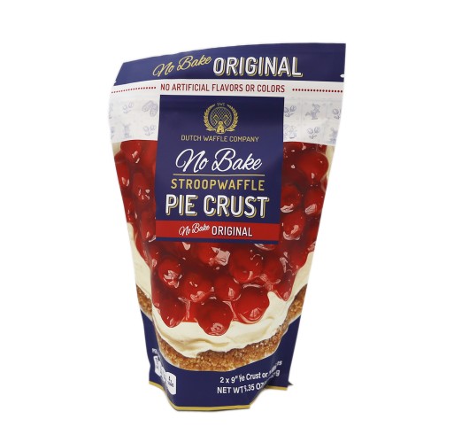 Pie Crust - No Bake Dutch Waffle Crumbs