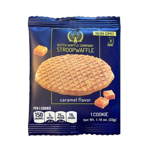 Wafer - Dutch Syrup Waffle (Stroopwafel) 1 ct