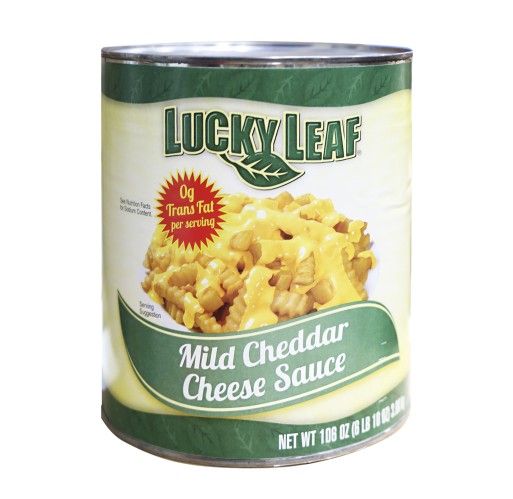 Cheese Sauce - Cheddar Lucky Leaf #10