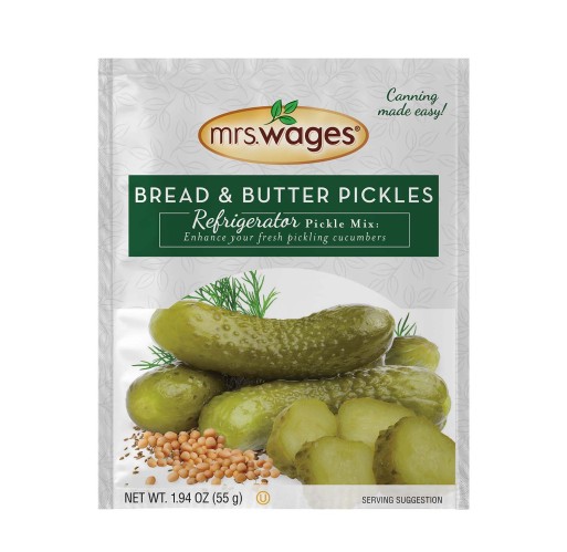 Pickle Mix - Refrig Bread and Butter MW