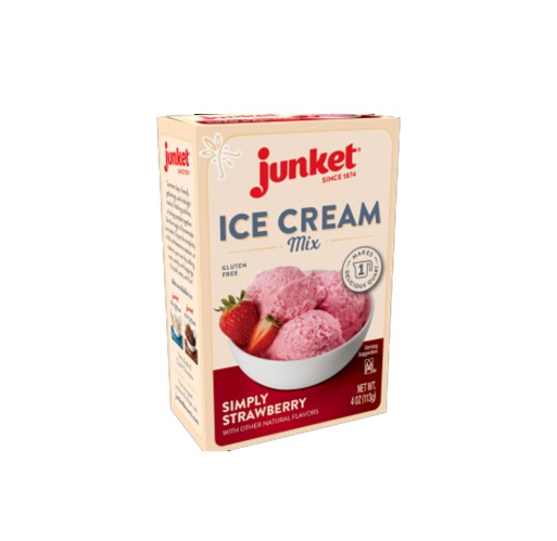 Ice Cream Mix - Simply Strawberry Junket
