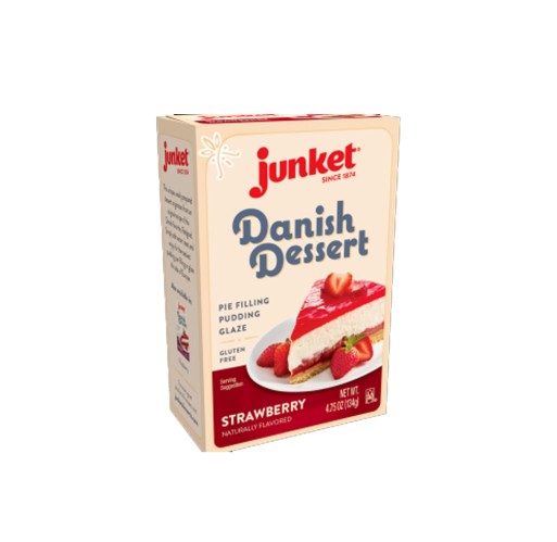 Danish Dessert - Strawberry Junket
