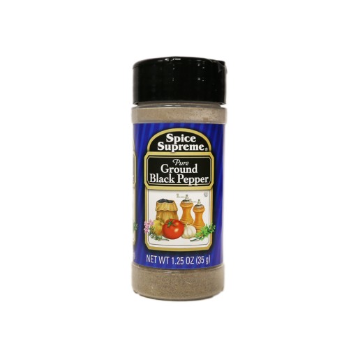 Spice - Black Pepper Ground 12/1.25 oz