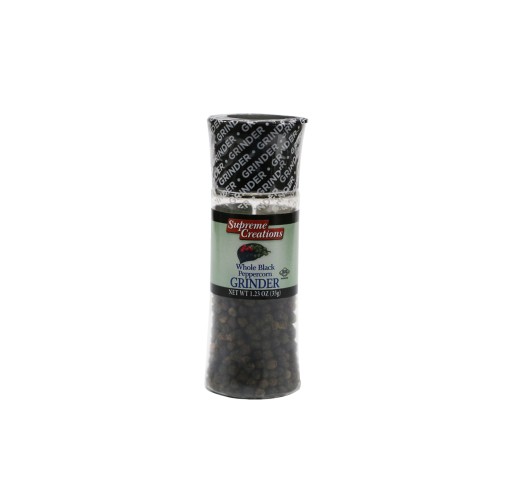 Spice Grinder - Whole Black Peppercorn 12/1.23 oz