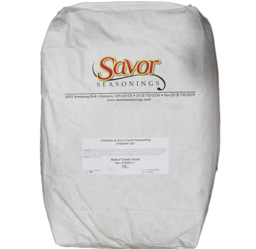 Seasoning - Cheddar & Sour Cream 50 lb