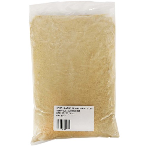 Spice - Garlic Granulated 5 lb