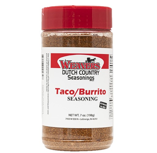 Seasoning - Weavers Taco/Burrito 7 oz