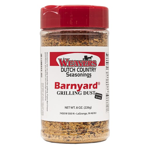 Seasoning - Weavers Barnyard Grilling Dust 9 oz