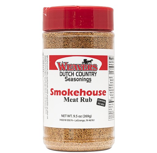 Seasoning - Weavers Smokehouse Meat Rub 9.5 oz