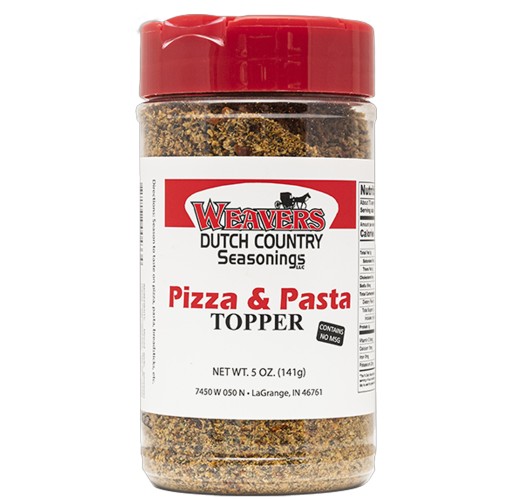 Seasoning - Weavers Pizza & Pasta Topper 5 oz