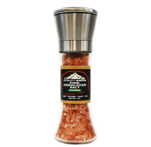 Salt Grinder - Coarse Himalayan 7 oz