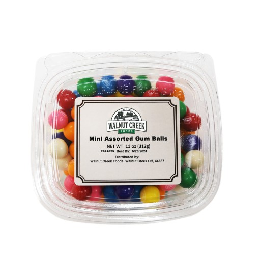 Tub - Gum Balls Assorted Mini