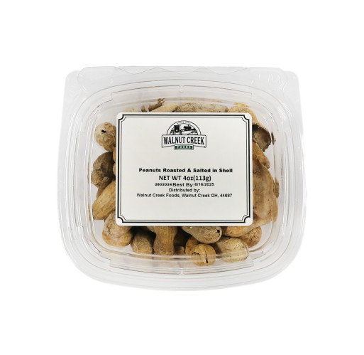 Tub - Peanuts Roasted & Salted In-Shell