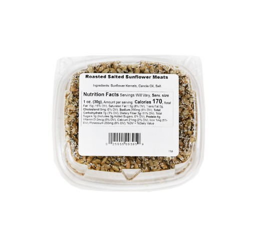 Tub - Sunflower Meats Roasted & Salted