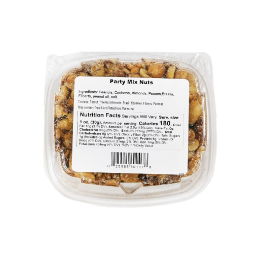 Tub - Mixed Nuts Party Roasted & Salted