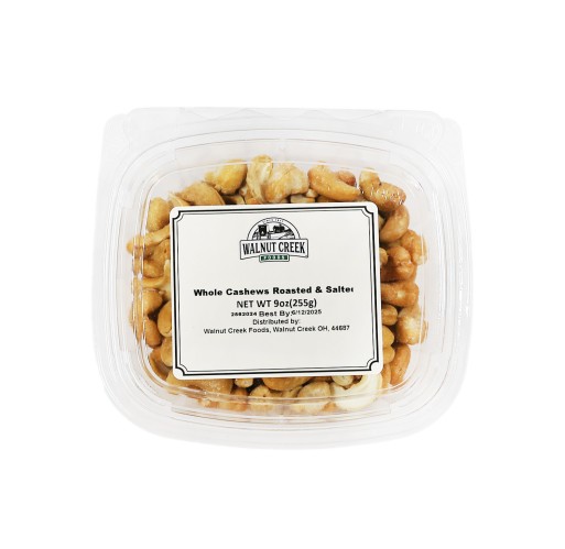 Tub - Cashews Whole Roasted & Salted