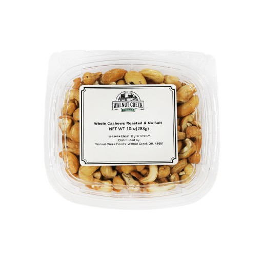 Tub - Cashews Whole Roasted & No Salt