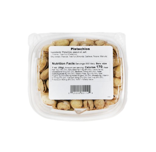Tub - Pistachios Roasted & Salted