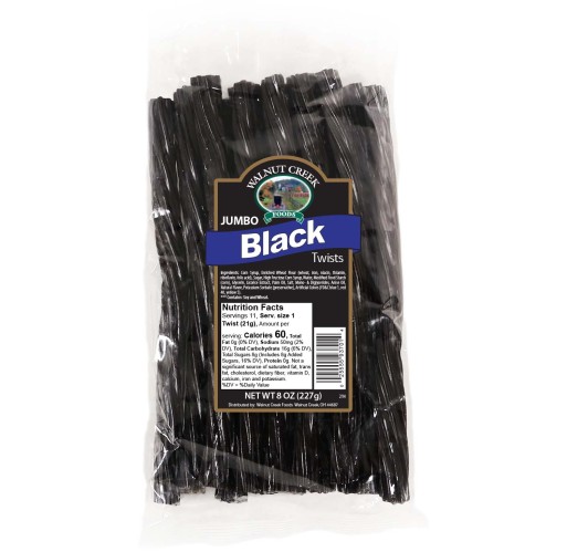 Twists - Black 8 oz