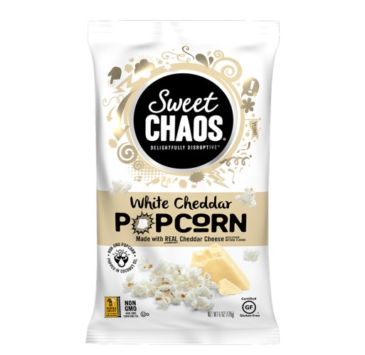 Popcorn - White Cheddar Sweet Chaos 6 oz