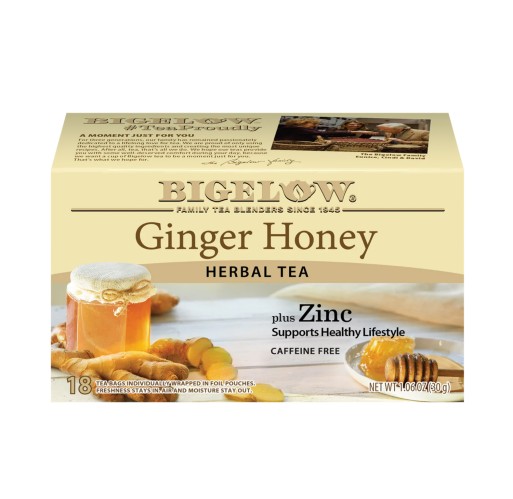 Tea - Ginger Honey Herbal Tea Bigelow 18 ct