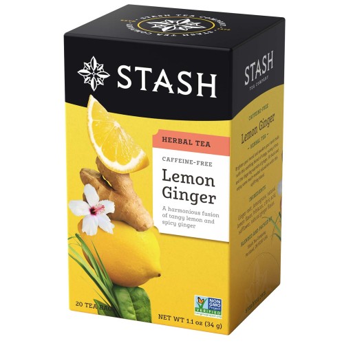 Tea - Stash Lemon Ginger 6/20 ct