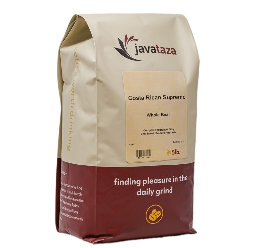 Coffee - Costa Rican Supremo Whole Bean 5 lb