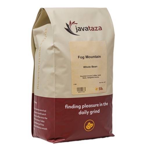 Coffee - Fog Mountain Reg. Whole Bean 5 lb