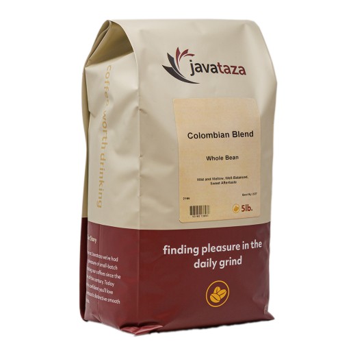 Coffee - Colombian Blend Whole Bean 5 lb