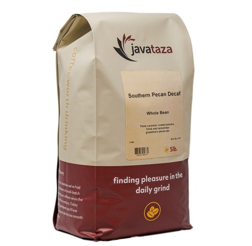 Coffee - Decaf Southern Pecan Whole Bean 5 lb