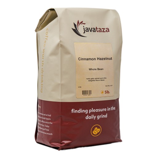 Coffee - Cinnamon Hazelnut Whole Bean 5 lb