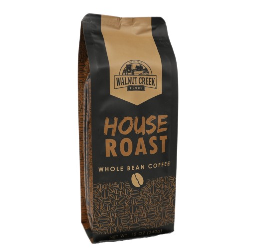 Coffee - House Blend Whole Bean WC 12 oz