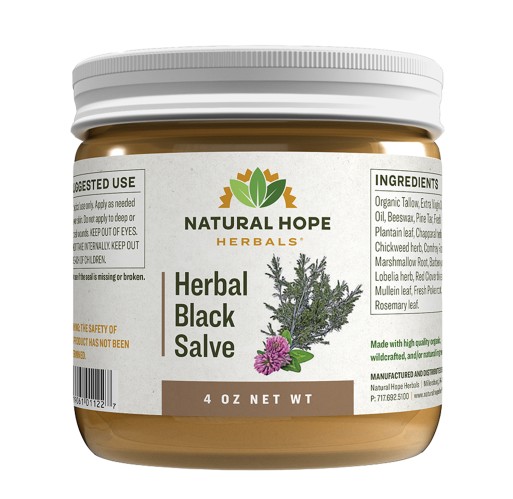 Herbal Salve - Black Salve 4 oz