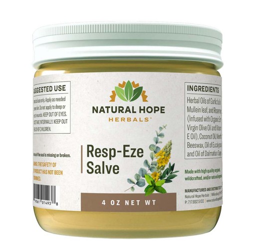 Herbal Salve - Resp-Eze Salve 4 oz