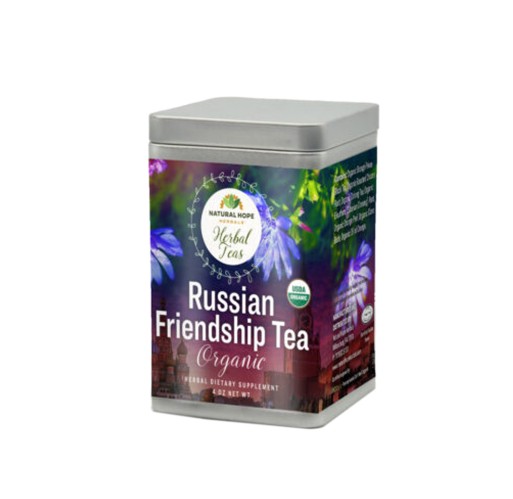 Herbal Tea - Russian Friendship 4 oz Canister