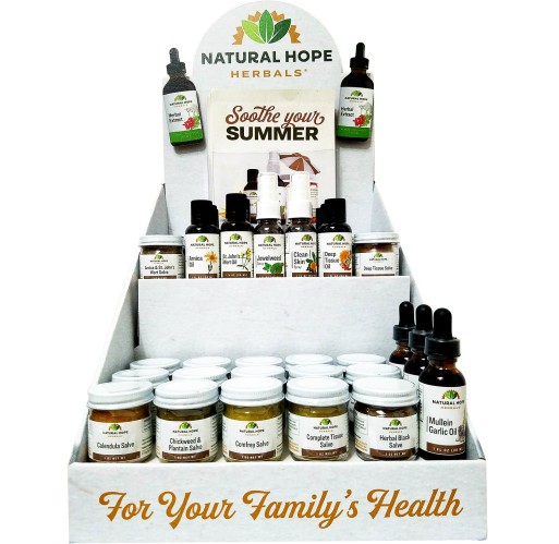 Topical Herbals POP Display