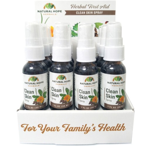Clean Skin Spray POP Display