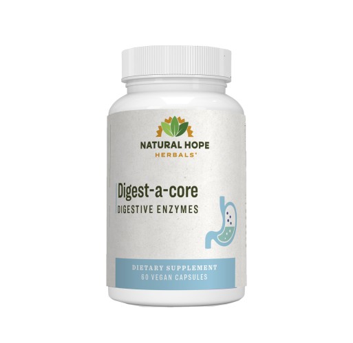 Enzymes - Digest-a-core NHH 60 ct
