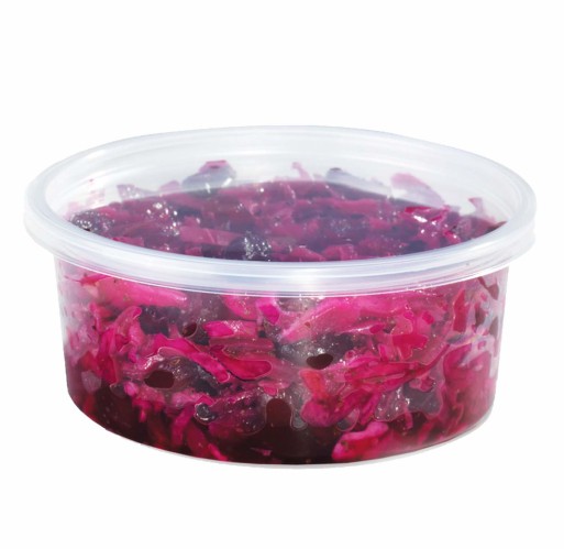 Deli Container Only - 8 oz Clear 500 ct
