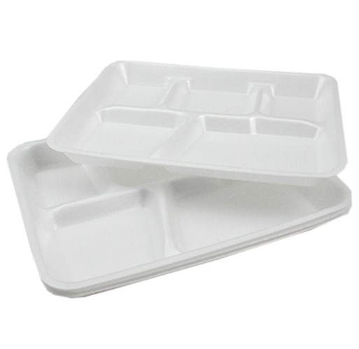 Foam - Tray 5 Compartment 500 ct