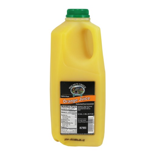 Half gallon shop orange juice