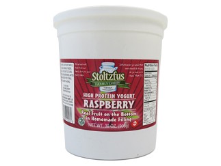 Yogurt - Raspberry Stoltzfus 32 oz