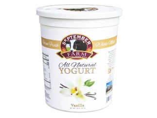 Yogurt - Vanilla Sept. Farm 32 oz