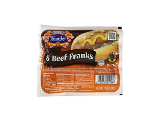 Hot Dogs - Beef Franks Kunzler 1 lb