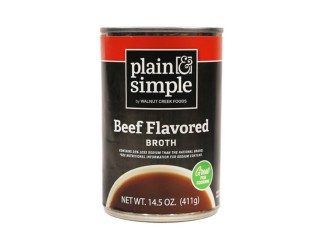 Broth - Reduced Sodium Beef P&S 14.5 oz